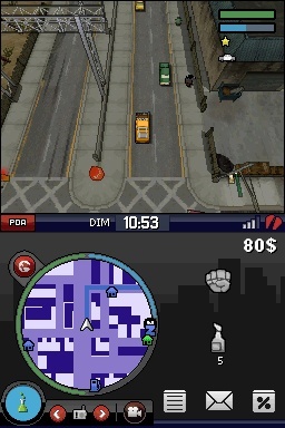 Pantallazo de Grand Theft Auto: Chinatown Wars para Nintendo DS