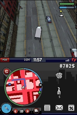Pantallazo de Grand Theft Auto: Chinatown Wars para Nintendo DS