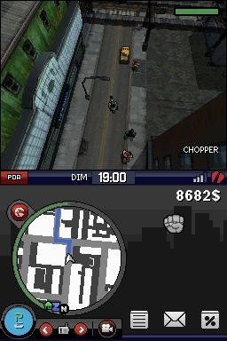 Pantallazo de Grand Theft Auto: Chinatown Wars para Nintendo DS