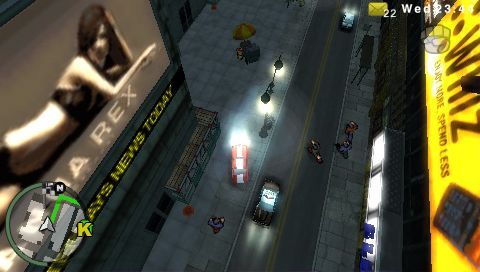 Pantallazo de Grand Theft Auto: Chinatown Wars para PSP
