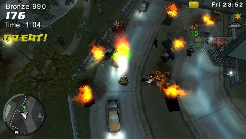 Pantallazo de Grand Theft Auto: Chinatown Wars para PSP