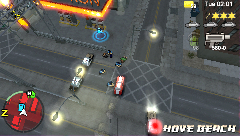Pantallazo de Grand Theft Auto: Chinatown Wars para PSP