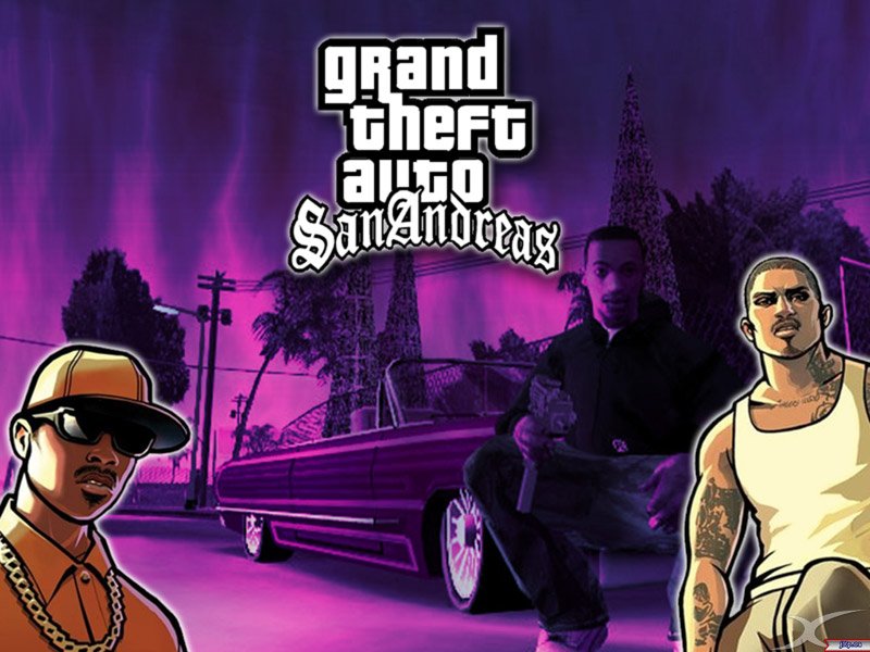Fondo de Grand Theft Auto: San Andreas para PlayStation 2
