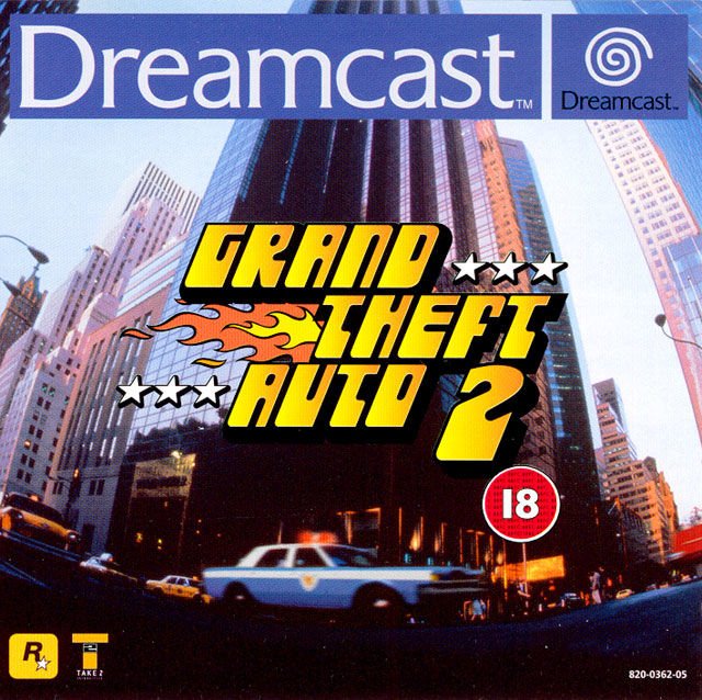 Caratula de Grand Theft Auto 2 para Dreamcast