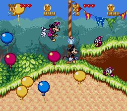 Pantallazo de Great Circus Mystery Starring Mickey & Minnie, The para Sega Megadrive