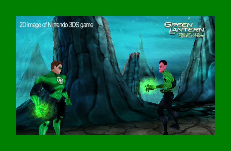 Pantallazo de Green Lantern: Rise Of The Manhunters para Nintendo 3DS