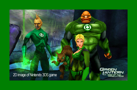 Pantallazo de Green Lantern: Rise Of The Manhunters para Nintendo 3DS
