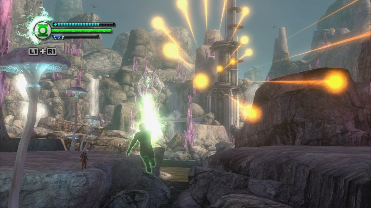 Pantallazo de Green Lantern: Rise Of The Manhunters para PlayStation 3