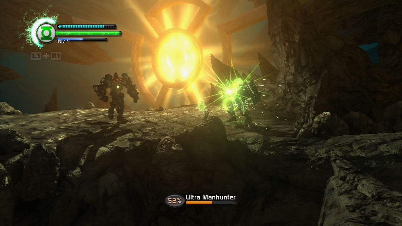 Pantallazo de Green Lantern: Rise Of The Manhunters para PlayStation 3