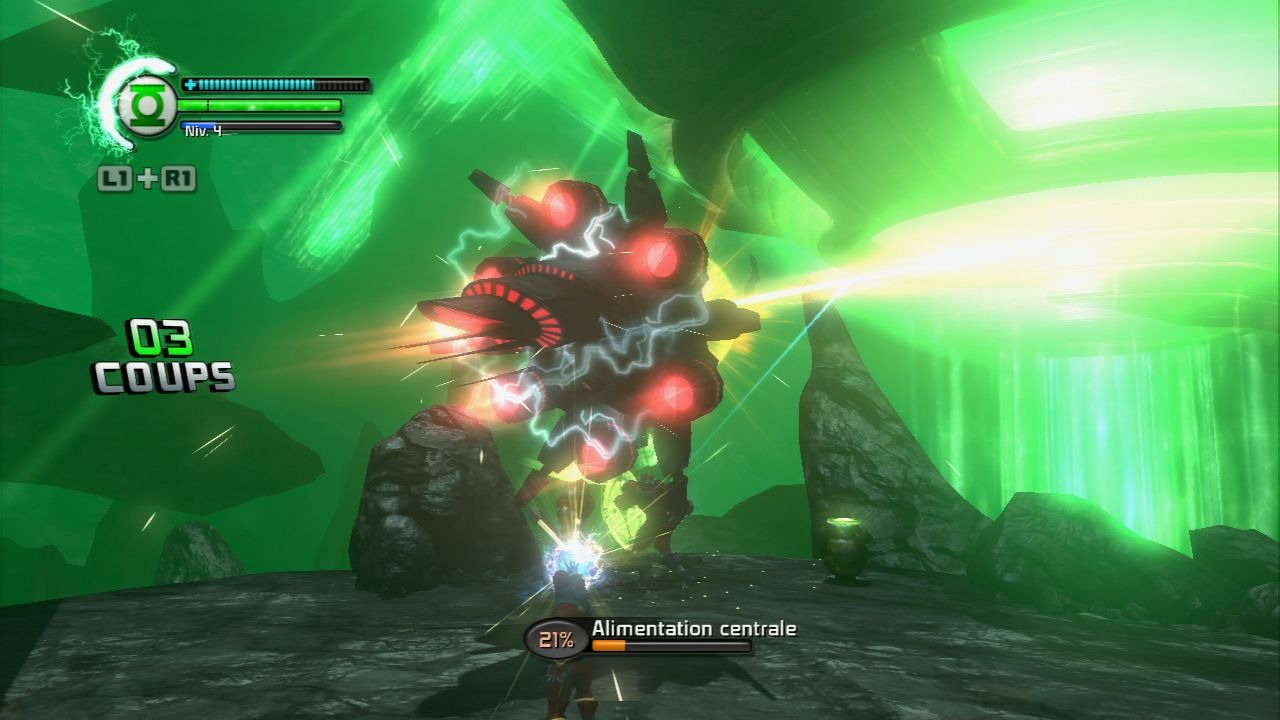 Pantallazo de Green Lantern: Rise Of The Manhunters para PlayStation 3
