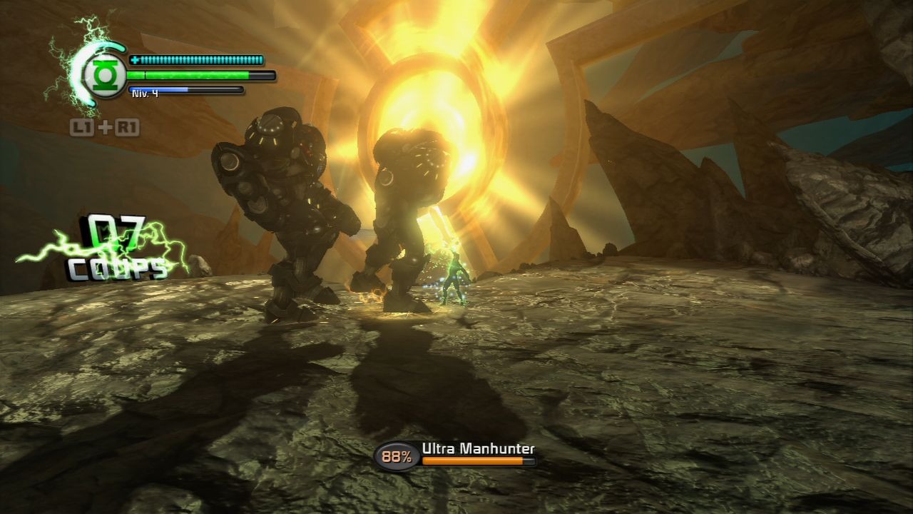 Pantallazo de Green Lantern: Rise Of The Manhunters para PlayStation 3