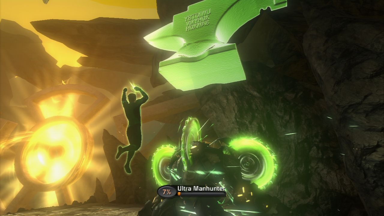 Pantallazo de Green Lantern: Rise Of The Manhunters para PlayStation 3