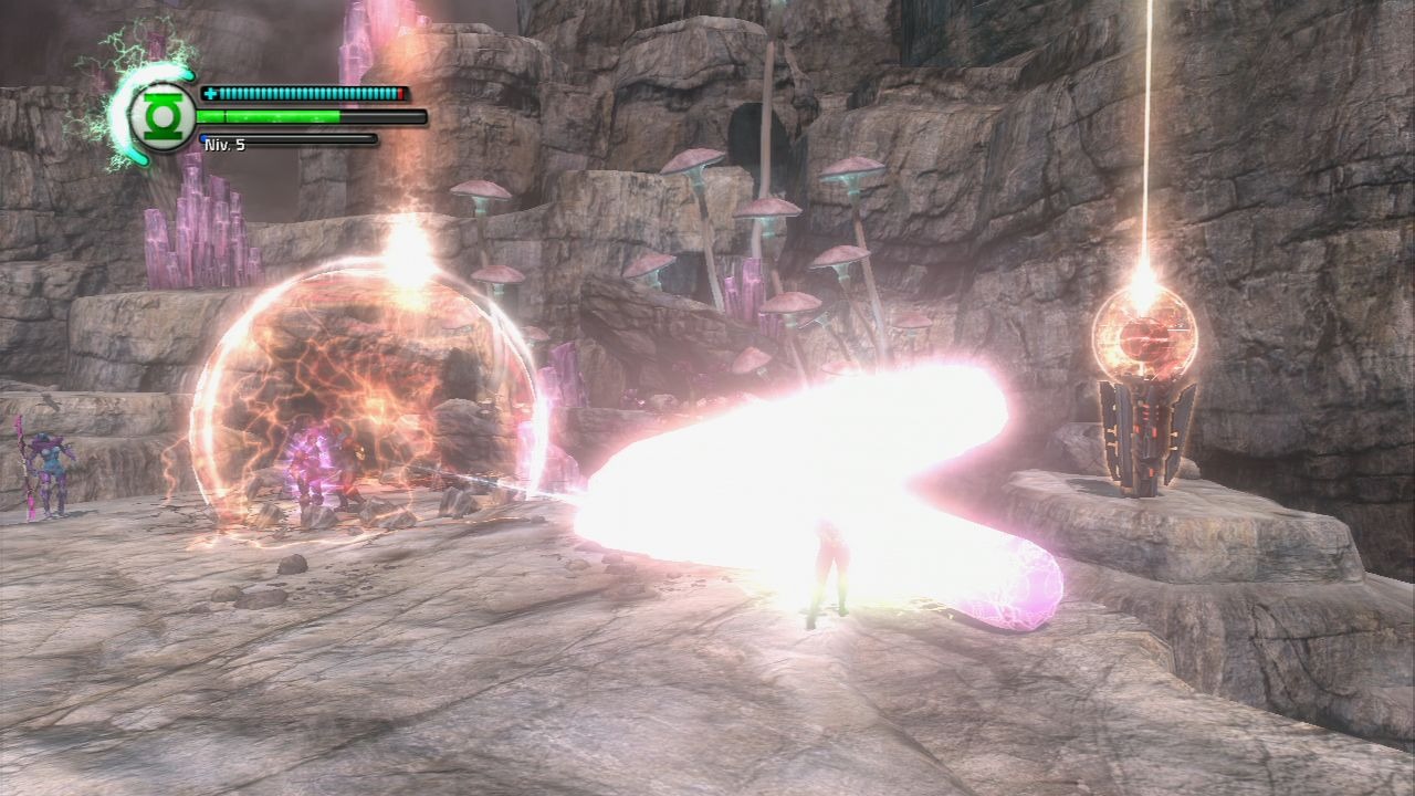 Pantallazo de Green Lantern: Rise Of The Manhunters para PlayStation 3