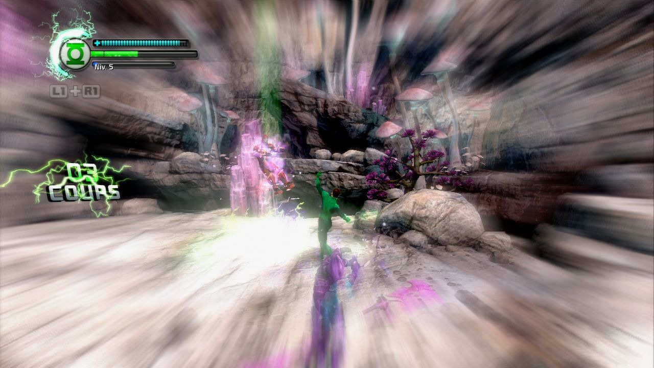Pantallazo de Green Lantern: Rise Of The Manhunters para PlayStation 3