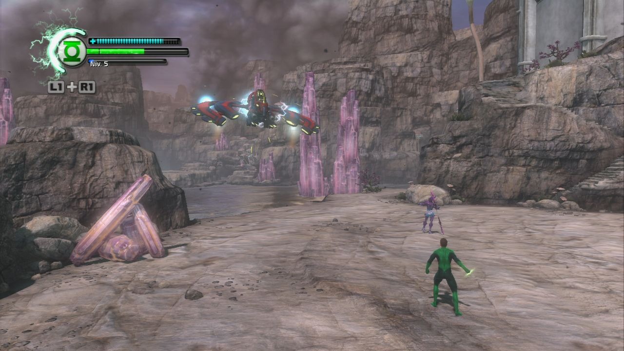 Pantallazo de Green Lantern: Rise Of The Manhunters para PlayStation 3