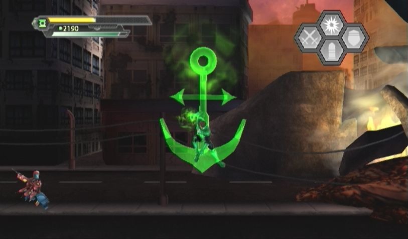 Pantallazo de Green Lantern: Rise Of The Manhunters para Wii