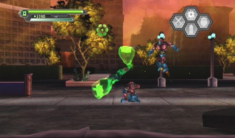 Pantallazo de Green Lantern: Rise Of The Manhunters para Wii