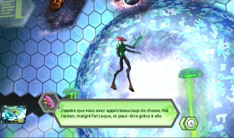 Pantallazo de Green Lantern: Rise Of The Manhunters para Wii