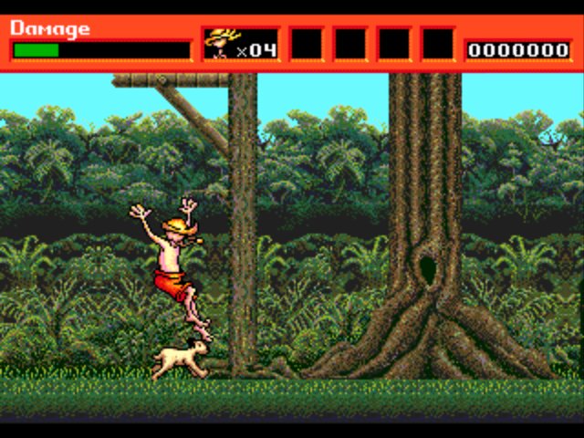 Pantallazo de Greendog: The Beached Surfer Dude! para Sega Megadrive