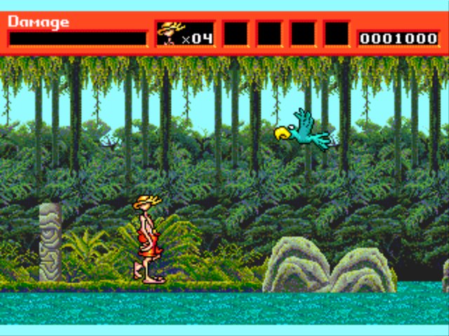 Pantallazo de Greendog: The Beached Surfer Dude! para Sega Megadrive
