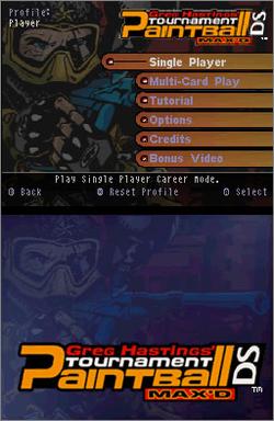 Pantallazo de Greg Hastings Tournament Paintball Max'd para Nintendo DS