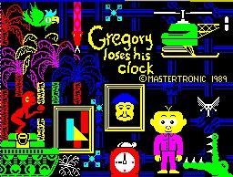 Pantallazo de Gregory Loses His Clock para Spectrum