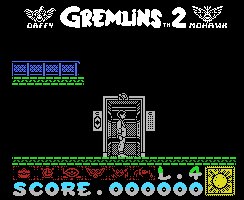 Pantallazo de Gremlins 2: La Nueva Generación para MSX