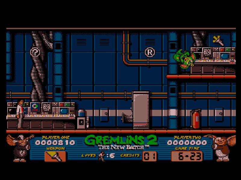 Pantallazo de Gremlins 2: The New Batch para Amiga