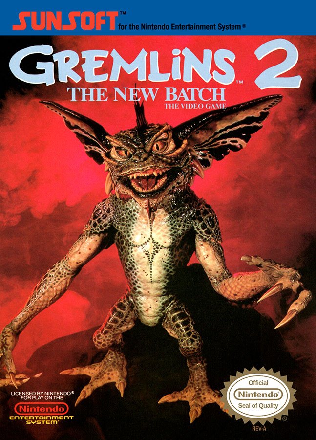 Caratula de Gremlins 2: The New Batch para Nintendo (NES)