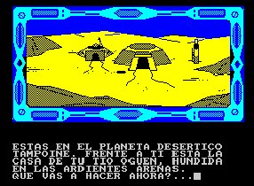 Pantallazo de Guerra de las Vajillas, La para Spectrum