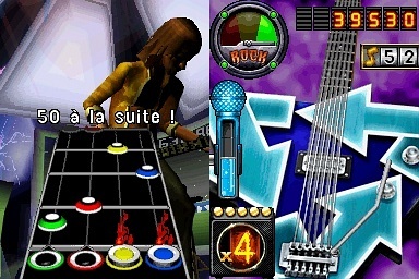 Pantallazo de Guitar Hero: On Tour Decades para Nintendo DS
