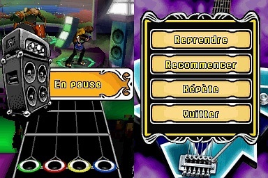 Pantallazo de Guitar Hero: On Tour Decades para Nintendo DS