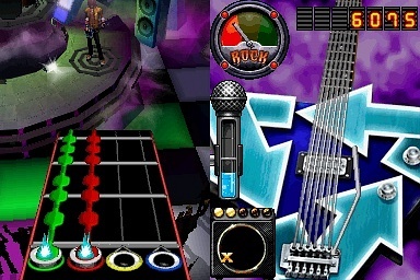 Pantallazo de Guitar Hero: On Tour Decades para Nintendo DS