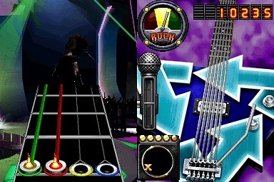 Pantallazo de Guitar Hero: On Tour Decades para Nintendo DS