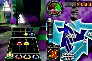 Pantallazo de Guitar Hero: On Tour Decades para Nintendo DS