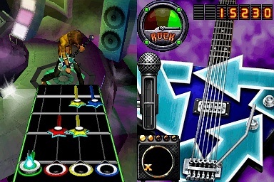 Pantallazo de Guitar Hero: On Tour Decades para Nintendo DS