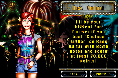 Pantallazo de Guitar Hero: On Tour Modern Hits para Nintendo DS
