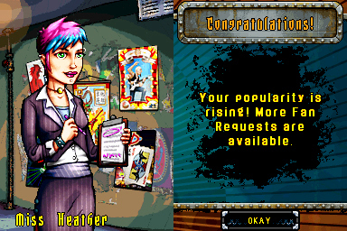 Pantallazo de Guitar Hero: On Tour Modern Hits para Nintendo DS