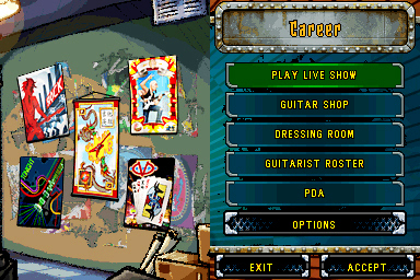 Pantallazo de Guitar Hero: On Tour Modern Hits para Nintendo DS