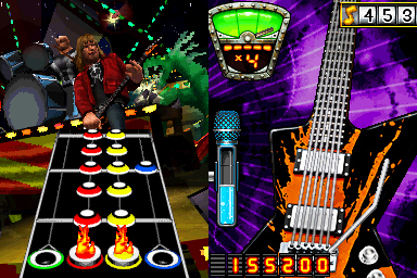 Pantallazo de Guitar Hero: On Tour Modern Hits para Nintendo DS
