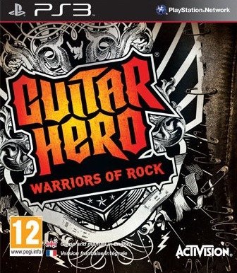 Caratula de Guitar Hero: Warriors of Rock para PlayStation 3