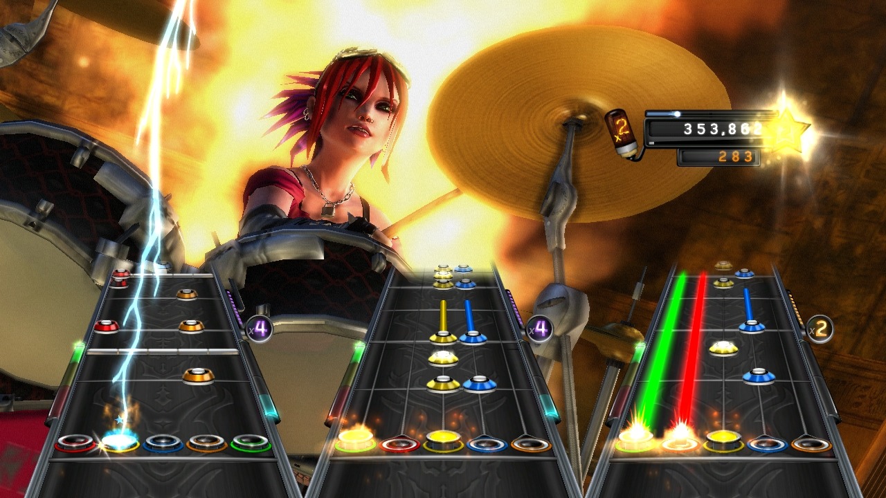 Pantallazo de Guitar Hero: Warriors of Rock para Wii