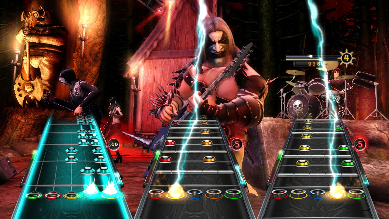 Pantallazo de Guitar Hero: Warriors of Rock para Wii