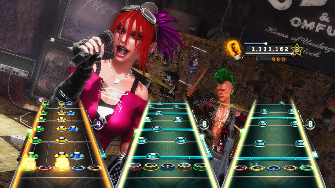 Pantallazo de Guitar Hero: Warriors of Rock para Wii