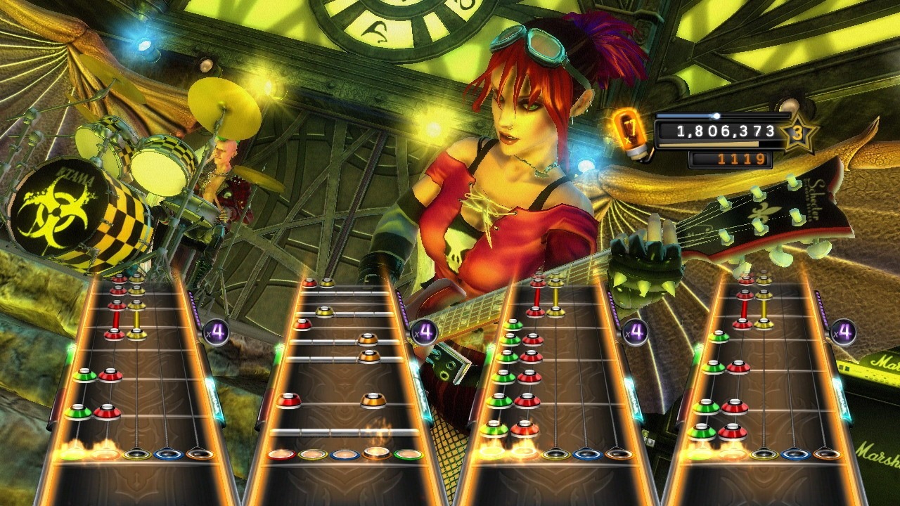 Pantallazo de Guitar Hero: Warriors of Rock para Wii