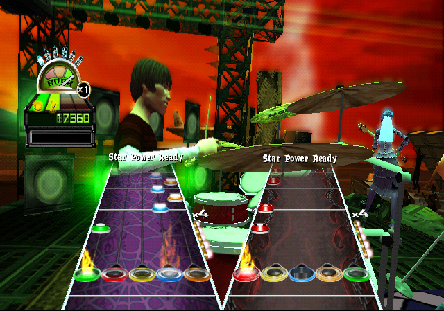 Pantallazo de Guitar Hero: World Tour para PlayStation 2