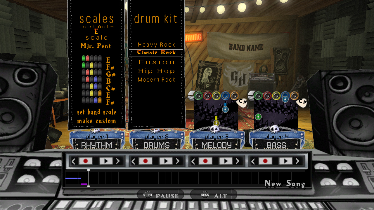 Pantallazo de Guitar Hero: World Tour para PlayStation 3