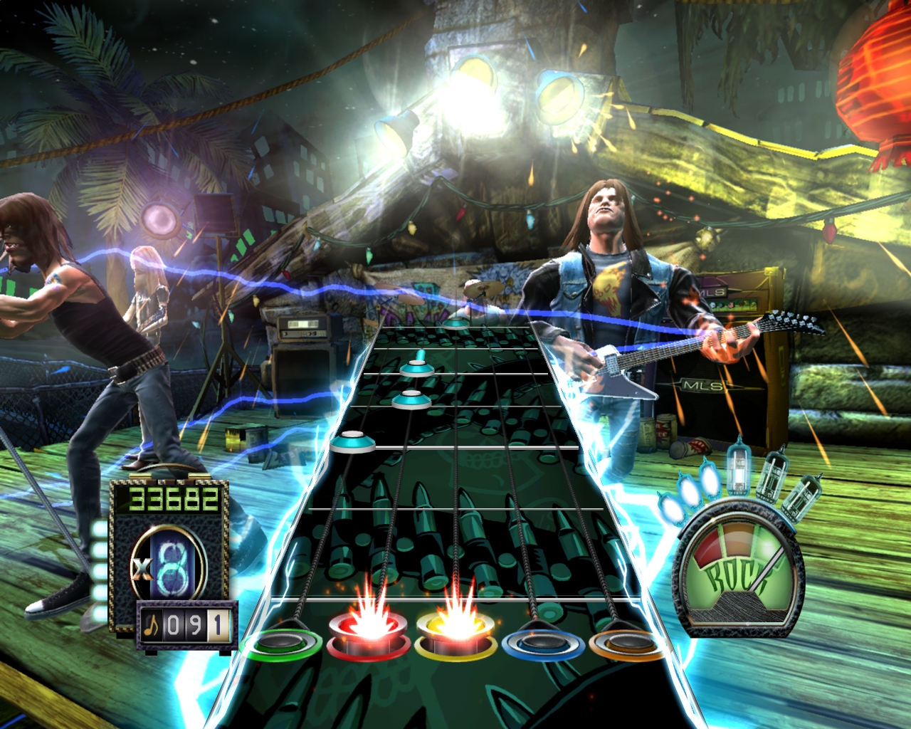 Pantallazo de Guitar Hero III: Legends Of Rock para PC