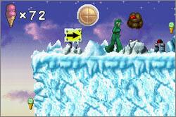 Pantallazo de Gumby vs. the Astrobots para Game Boy Advance