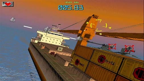 Pantallazo de Gunblade NY & LA Machineguns Arcade Hits Pack para Wii